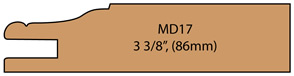 Allstyle Cabinet Doors : Profile MD17